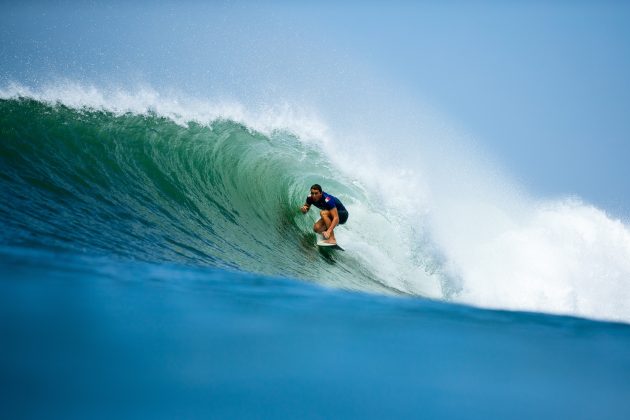 Leonardo Fioravanti, El Salvador Pro 2025, Punta Roca, La Libertad. Foto: WSL / Aaron Hughes.