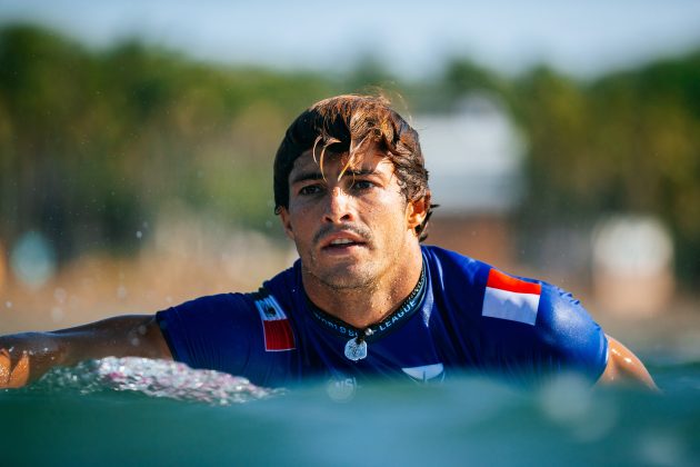 Marco Mignot, El Salvador Pro 2025, Punta Roca, La Libertad. Foto: WSL / Aaron Hughes.
