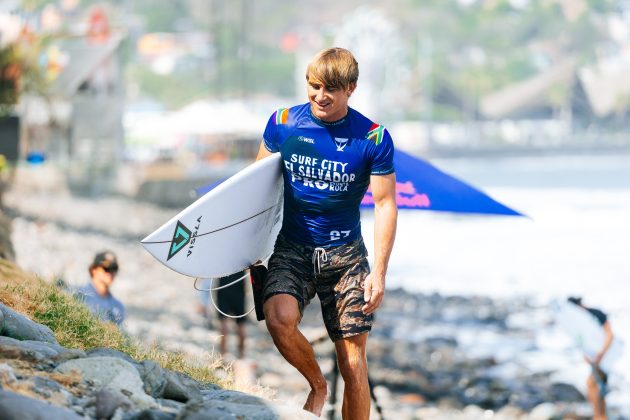 Matthew McGillivray, El Salvador Pro 2025, Punta Roca, La Libertad. Foto: WSL / Emma Sharon.