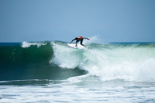 Miguel Pupo, El Salvador Pro 2025, Punta Roca, La Libertad. Foto: WSL / Emma Sharon.