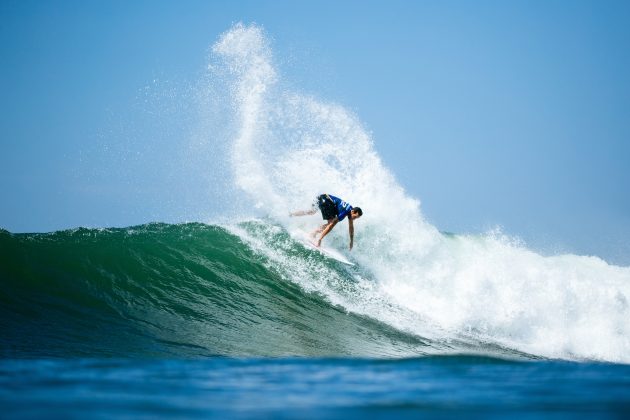 Ramzi Boukhiam, El Salvador Pro 2025, Punta Roca, La Libertad. Foto: WSL / Aaron Hughes.