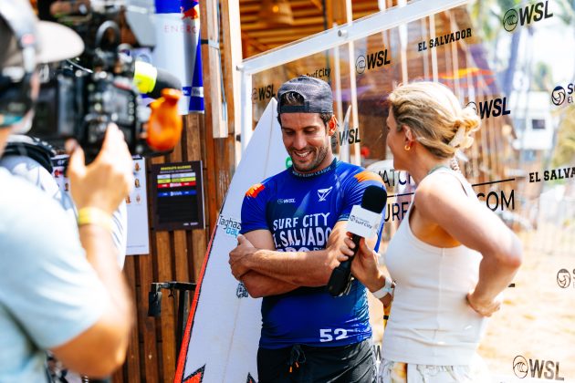 Ramzi Boukhiam, El Salvador Pro 2025, Punta Roca, La Libertad. Foto: WSL / Emma Sharon.