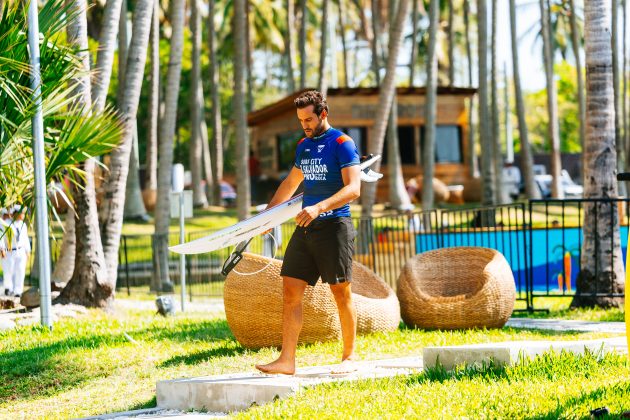 Ramzi Boukhiam, El Salvador Pro 2025, Punta Roca, La Libertad. Foto: WSL / Emma Sharon.