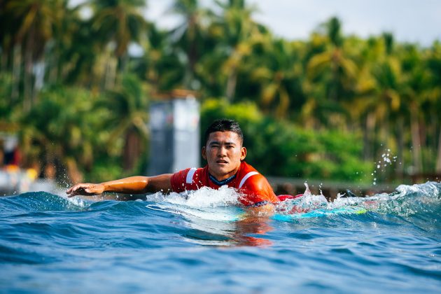 Rio Waida, El Salvador Pro 2025, Punta Roca, La Libertad. Foto: WSL / Aaron Hughes.