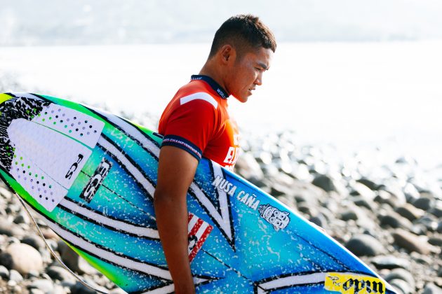 Rio Waida, El Salvador Pro 2025, Punta Roca, La Libertad. Foto: WSL / Emma Sharon.