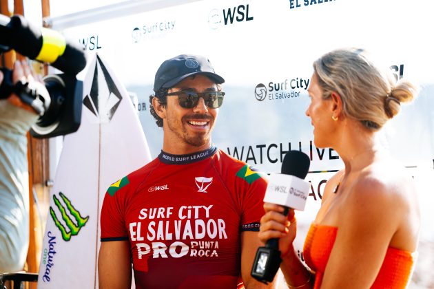 Yago Dora, El Salvador Pro 2025, Punta Roca, La Libertad. Foto: WSL / Emma Sharon.