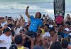 Mateus festeja volta do QS