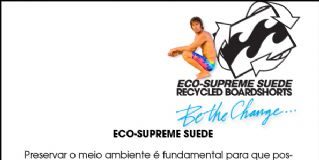 Billabong lança Eco-Supreme Suede