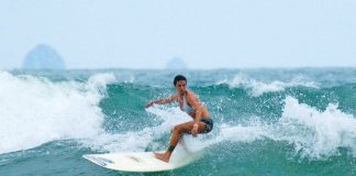 Atleta retoma meeting de longboard