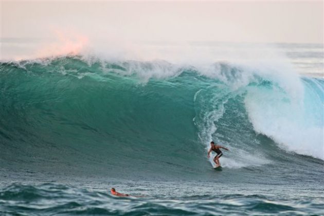 Bernardo Pigmeu, Sunset Beach, North Shore de Oahu, Hawaii. Foto: Bruno Lemos / Lemosimages.com.