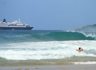 Tubarão morde bodyboarder