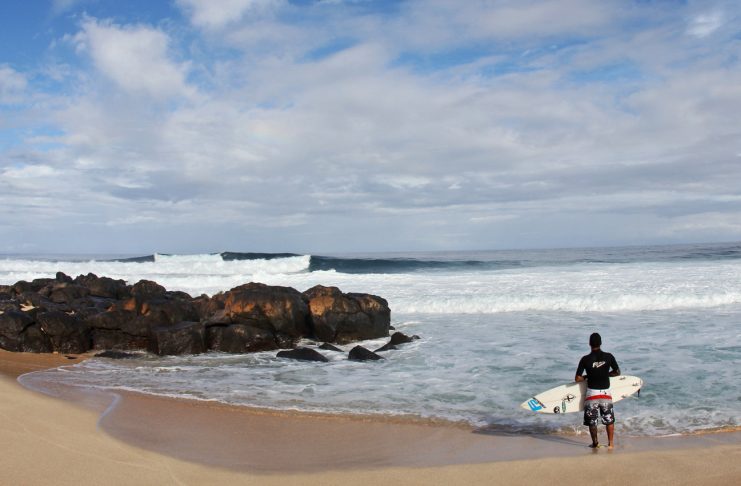 Rock Piles, North Shore de Oahu, Hawaii