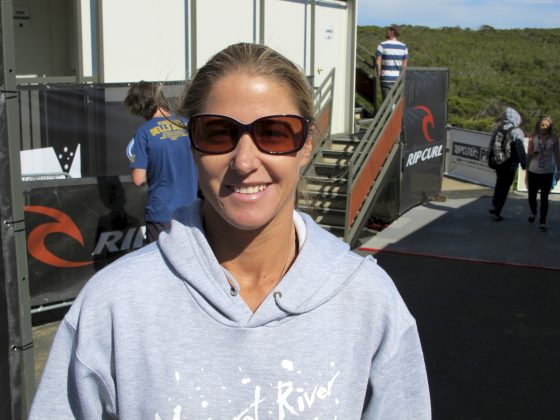 Jacqueline Silva, Rip Curl Pro 2011, Bells Beach, Austrália. Foto: Fernando Iesca.