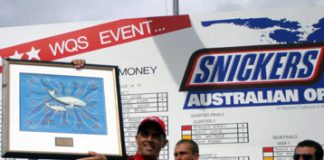 Kelly Slater não dá mole em Maroubra Beach