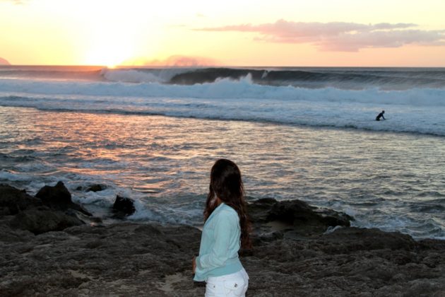 Bianca Nunes, North Shore de Oahu, Hawaii. Foto: Tubias Afonso.