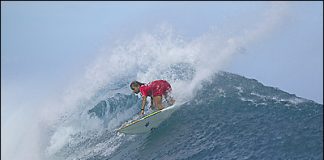 Mar storm adia disputa em Haleiwa