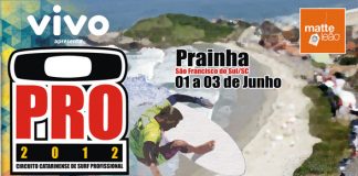 Tudo pronto na Prainha (SC)