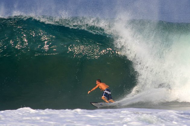 Alessandro Bonaspetti, Puerto Escondido, México. Foto: Arquivo pessoal.