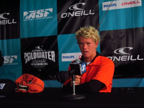 John Florence, O'Neill Cold Water Classic 2012, Steamer Lane (EUA). Foto: Redação Fluir.