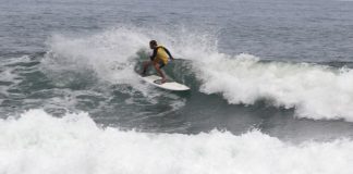 Boas ondas na abertura