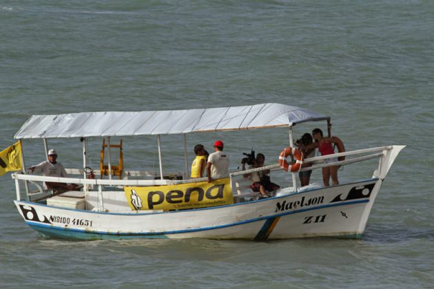 Transmissão ao vivo direto do barco Pena, Pena Nordeste Amador 2012, Baía Formosa (RN). Foto: Taiu Bueno.