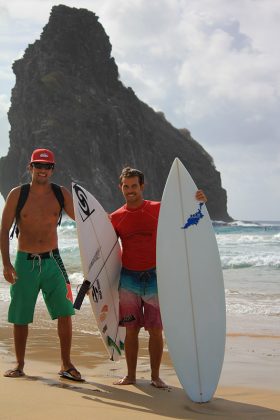 Patrick Tamberg e Hudson Felipe, Circuito Noronhense 2013, Cacimba do Padre (PE). Foto: Swilly.