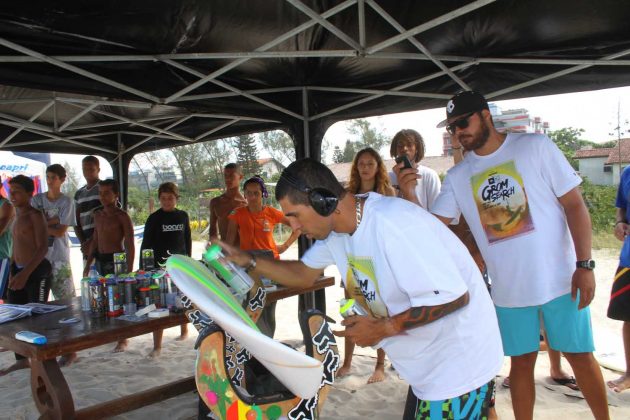 Macarrão, Rip Curl Grom Search 2013, Itaúna, Saquarema (RJ). Foto: Silvia Winik / FMA Notícias.