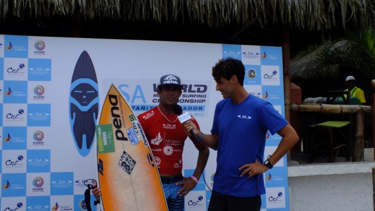 Saulo Carvalho, ISA Masters 2013, Montañita, Equador. Foto: Gabriel Macedo / XPro.