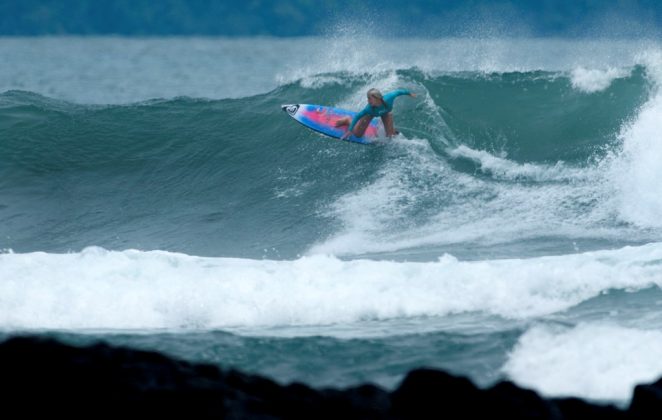 Leilani McGonagle, ISA Surfing Games 2013, Santa Catalina, Panamá. Foto: Scoth Aichner.