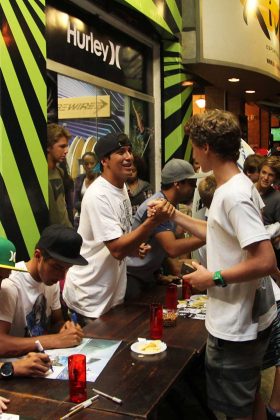 Noite de autógrafos da Hurley, Rio de Janeiro (RJ). Foto: Agência Ride it!.