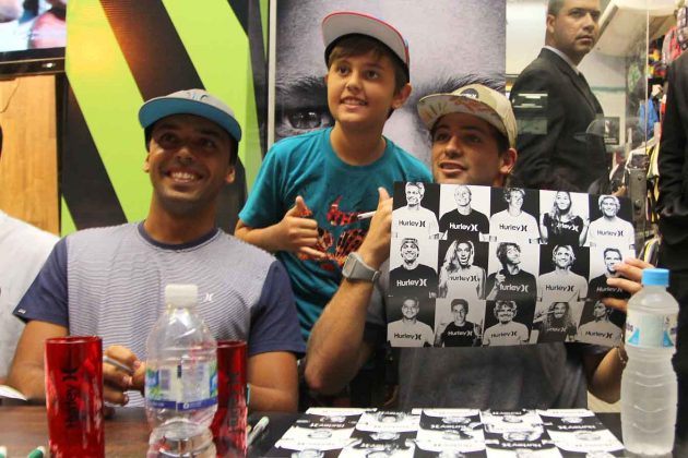 Noite de autógrafos da Hurley, Rio de Janeiro (RJ). Foto: Agência Ride it!.