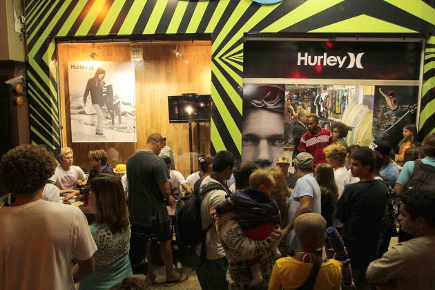 Noite de autógrafos da Hurley, Rio de Janeiro (RJ). Foto: Agência Ride it!.