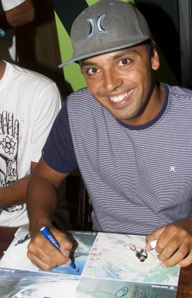 Biel Garcia, Noite de autógrafos da Hurley, Rio de Janeiro (RJ). Foto: André Alcantara Martins.