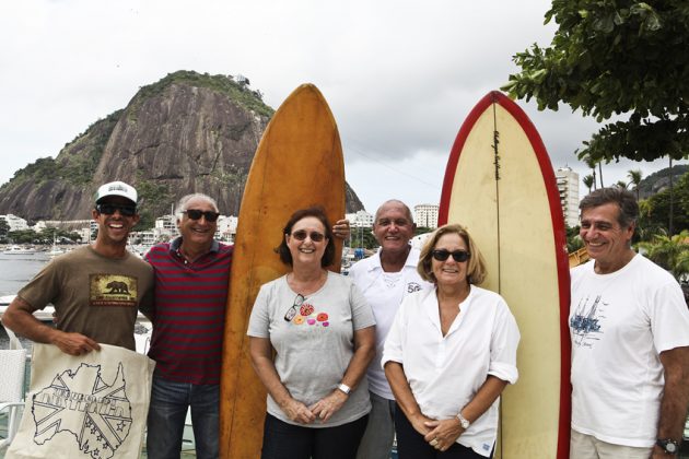 Jaime Viudes, Wady Mansur, Fernanda Guerra, Armando Serra, Maria Helena e Irencyr Beltrão (RJ), . Foto: Surie Miranda.