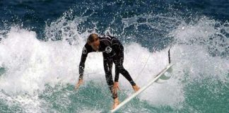 Léo Herêda leva surf treino em Stella Maris