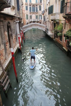 Bezinho Otero, Veneza, Itália. Foto: Arquivo pessoal.