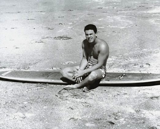 Lance Carson, Hermosa Beach, Califórnia (EUA) . Foto: LeRoy Grannis.