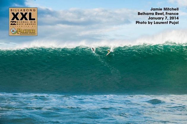 Jamie Mitchell, Belharra Reef, França, . Foto: Billabong XXL.