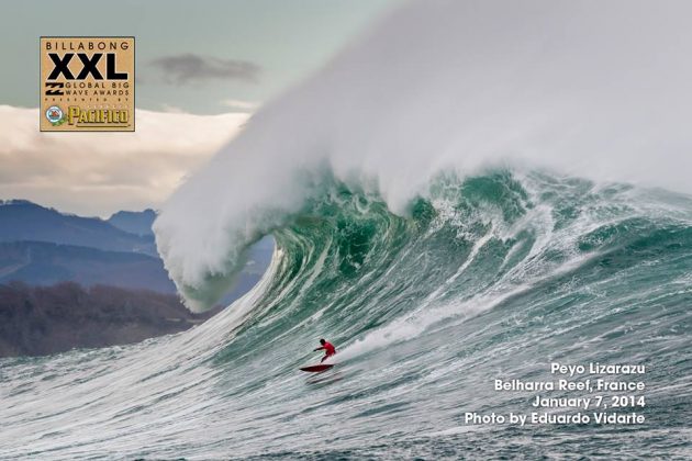 Peyo Lizarazu, Belharra Reef, França, . Foto: Billabong XXL.