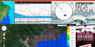 Semana começa com surf