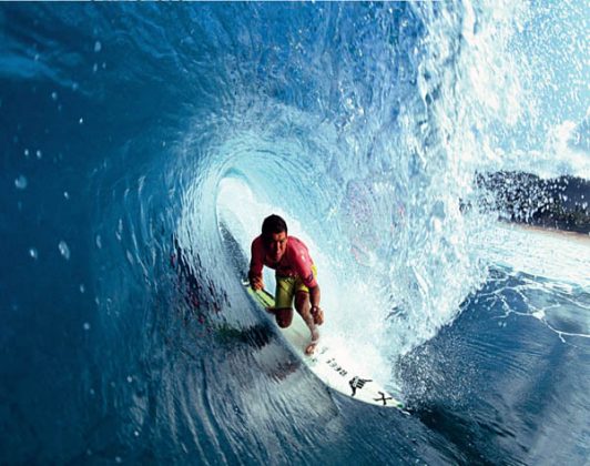 Fabio Gouveia foi o primeiro surfista eleito pelo público. Foto: Tiago Bunn.