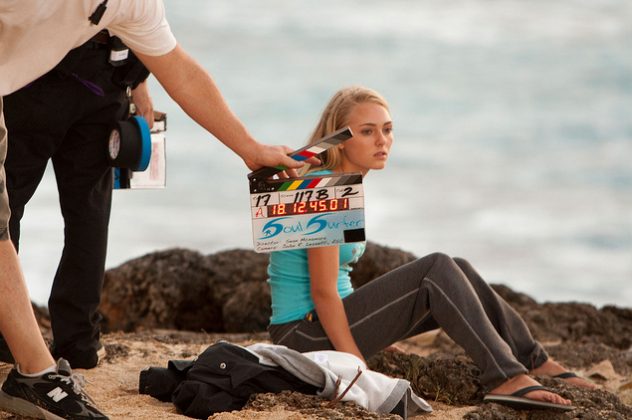 AnnaSophia Robb como Bethany Hamilton. Foto: Noah Hamilton.