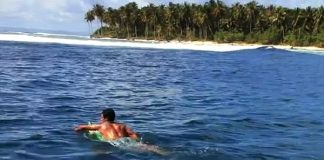 Mineiro arrepia em Mentawai