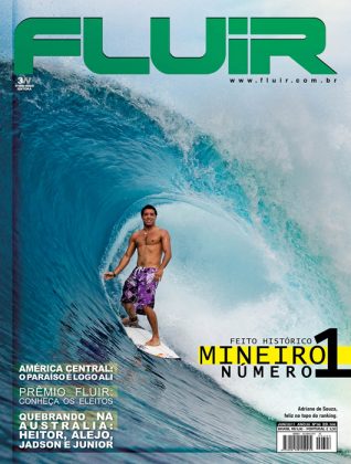 Adriano de Souza é capa da revista Fluir de junho. Foto: Luiz Henrique de Souza.