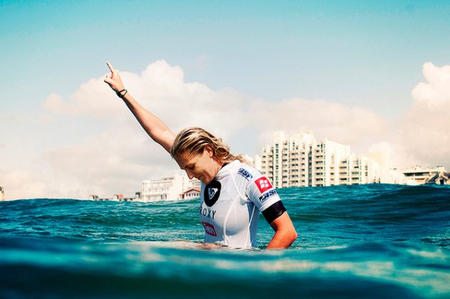 Stephanie Gilmore conquista seu quinto título mundial por antecipação em Biarritz. Foto: © ASP / Aquashot.