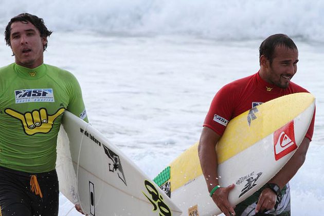 Kai Berger e Fred Patacchia. Foto: Bruno Veiga.