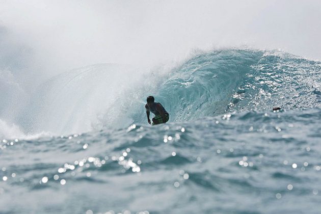 Bernardo Pigmeu, Pipeline, Hawaii. Foto: Tiago Bunn.