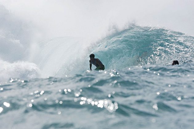 Bernardo Pigmeu, Pipeline, Hawaii. Foto: Tiago Bunn.