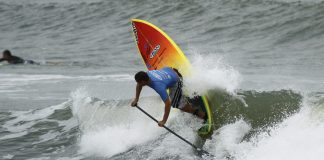 Renato Wanderley SUP surf training