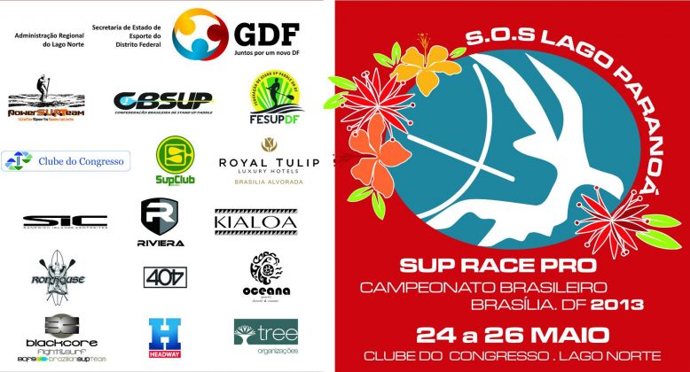 Inscrições para o campeonato brasileiro de SUP race em Brasília. Foto: Redação SupClub.